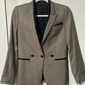 The Kooples Double-breasted wool suit blazer